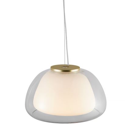Nordlux - Pakabinamas šviestuvas ant laido JELLY 1xE27/40W/230V balta/skaidri
