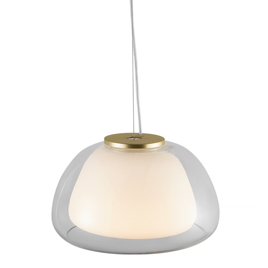 Nordlux - Pakabinamas šviestuvas ant laido JELLY 1xE27/40W/230V balta/skaidri