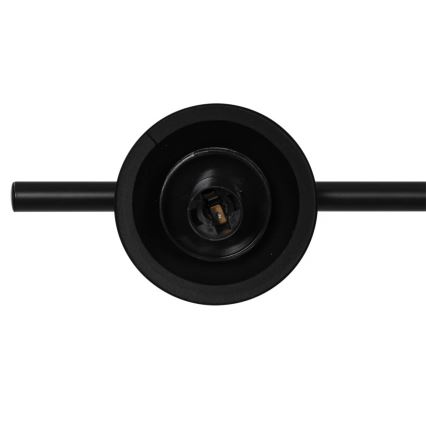 Nordlux - Pakabinamas šviestuvas ant laido LILLY 5xE14/10W/230V juodas