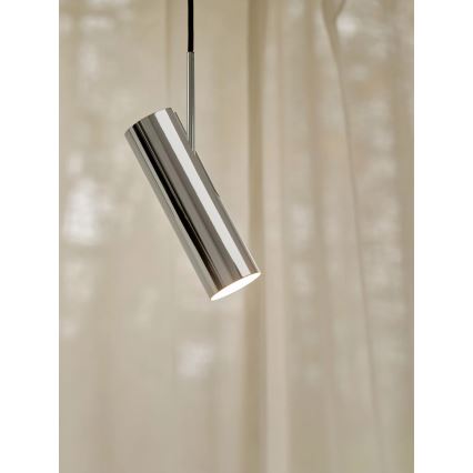 Nordlux - Pakabinamas šviestuvas ant laido MIB 1xGU10/20W/230V blizgus chromas