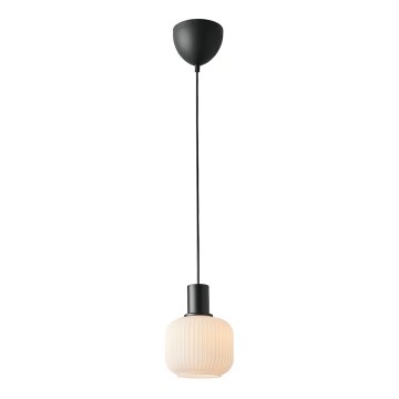 Nordlux - Pakabinamas šviestuvas ant laido MILFORD 1xE27/40W/230V juodas