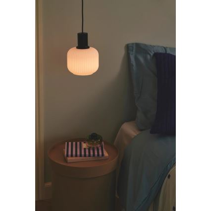 Nordlux - Pakabinamas šviestuvas ant laido MILFORD 1xE27/40W/230V juodas