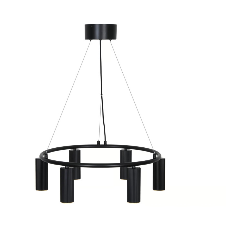 Nordlux - Pakabinamas šviestuvas ant laido VICO 6xGU10/5W/230V juodas