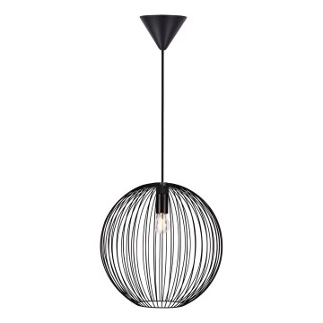 Nordlux - Pakabinamas šviestuvas BERONI 1xE27/60W/230V juodas