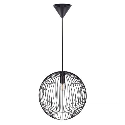 Nordlux - Pakabinamas šviestuvas BERONI 1xE27/60W/230V juodas