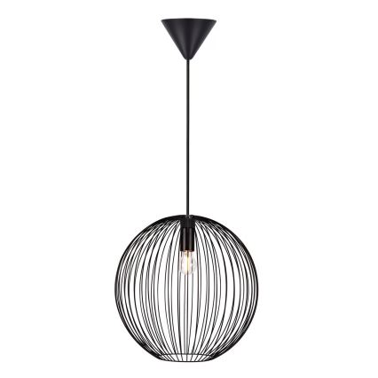 Nordlux - Pakabinamas šviestuvas BERONI 1xE27/60W/230V juodas