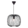 Nordlux - Pakabinamas šviestuvas BERONI ant laido 1xE27/60W/230V juodas, skersmuo 40 cm