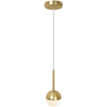 Nordlux - Pakabinamas šviestuvas CONTINA ant laido 1xG9/5W/230V, žalvarinis