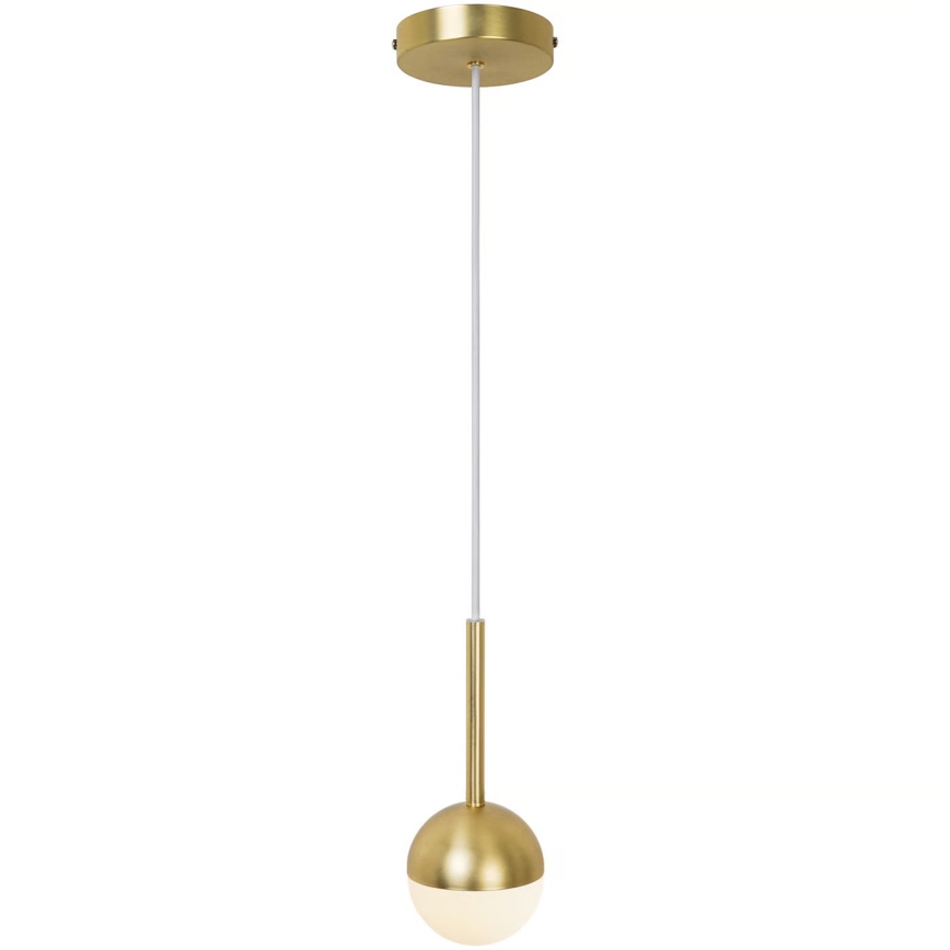Nordlux - Pakabinamas šviestuvas CONTINA ant laido 1xG9/5W/230V, žalvarinis