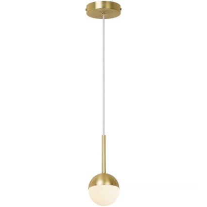 Nordlux - Pakabinamas šviestuvas CONTINA ant laido 1xG9/5W/230V, žalvarinis
