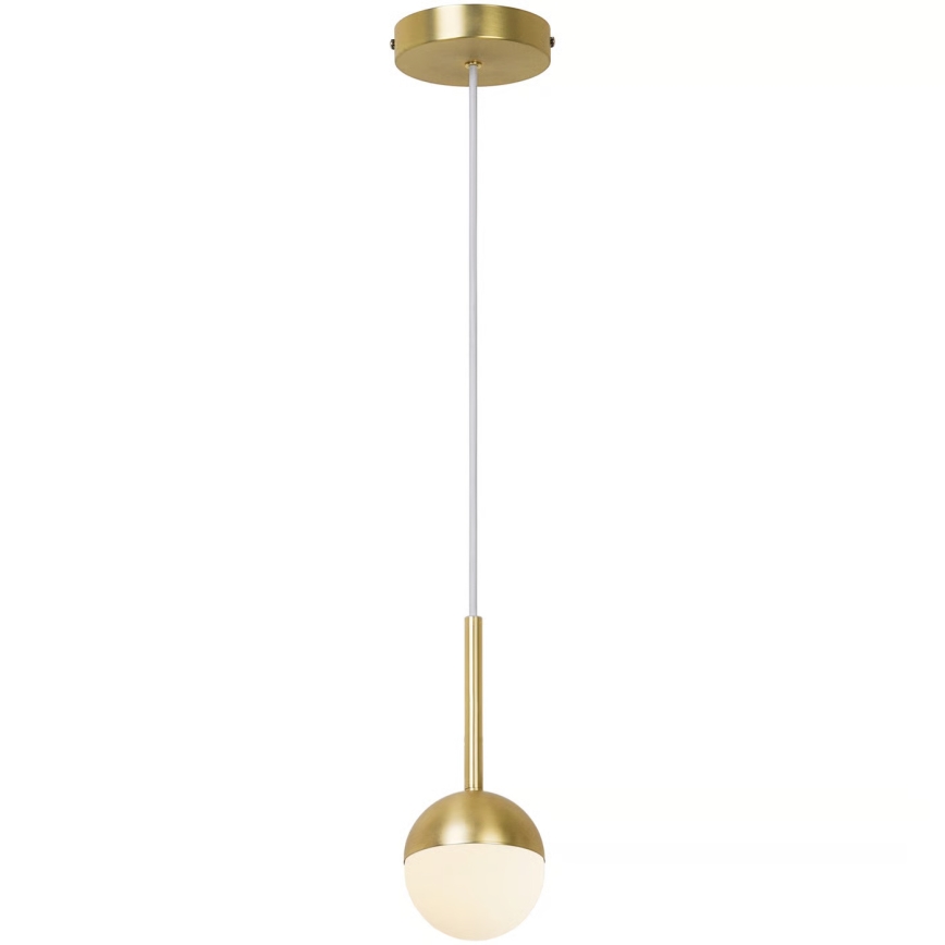 Nordlux - Pakabinamas šviestuvas CONTINA ant laido 1xG9/5W/230V, žalvarinis