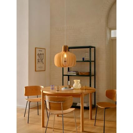 Nordlux - Pakabinamas šviestuvas HAZO 1xE27/60W/230V smėlio spalvos