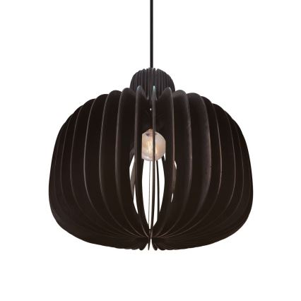 Nordlux - Pakabinamas šviestuvas HAZO ant laido 1xE27/60W/230V juodas