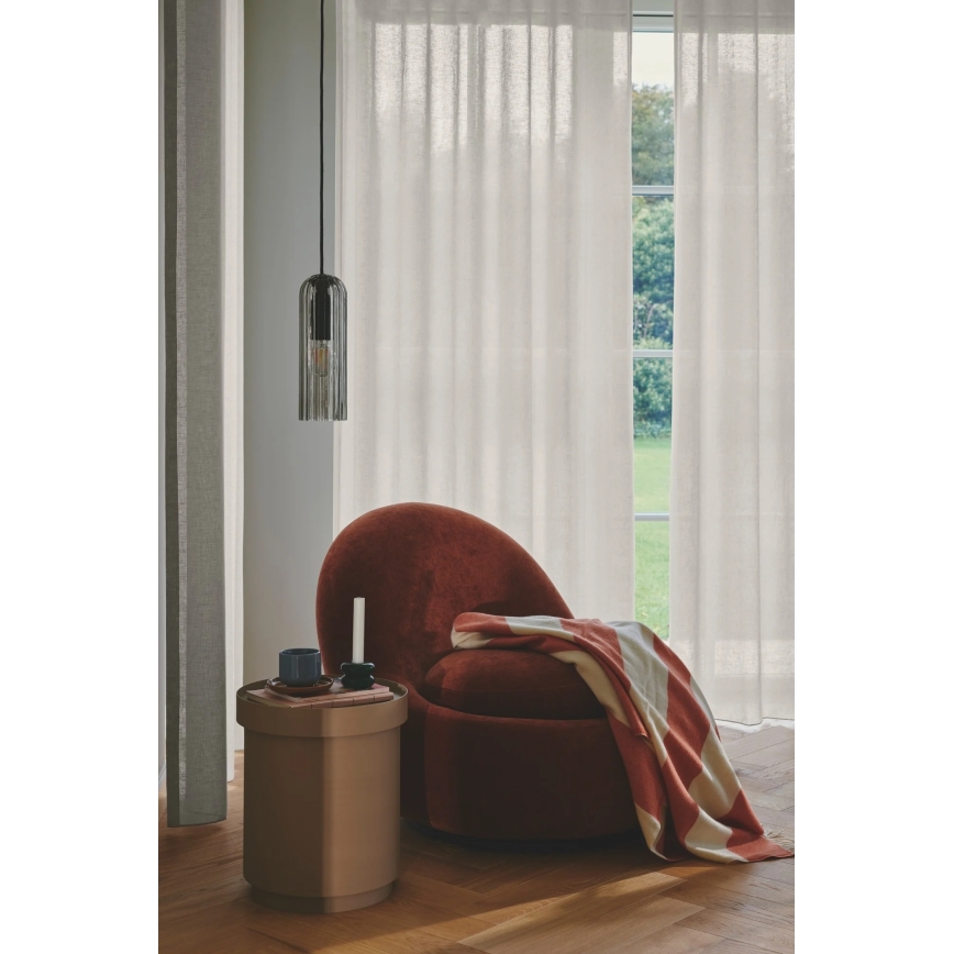 Nordlux - pakabinamas šviestuvas MIELLA ant laido 1xE27/25W/230V, rūkytos spalvos