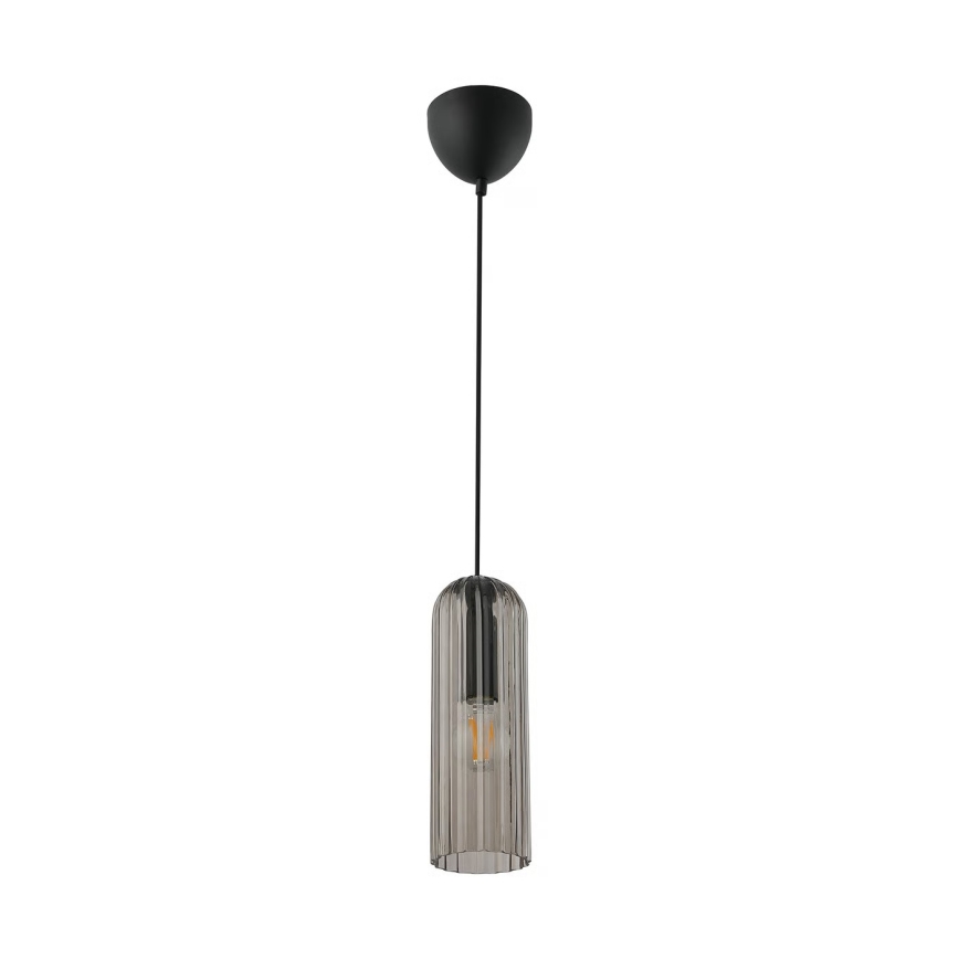 Nordlux - pakabinamas šviestuvas MIELLA ant laido 1xE27/25W/230V, rūkytos spalvos