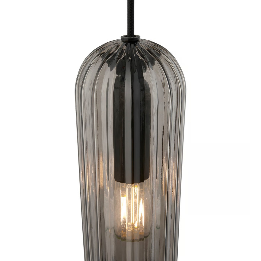 Nordlux - pakabinamas šviestuvas MIELLA ant laido 1xE27/25W/230V, rūkytos spalvos