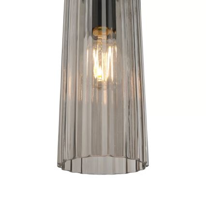 Nordlux - pakabinamas šviestuvas MIELLA ant laido 1xE27/25W/230V, rūkytos spalvos