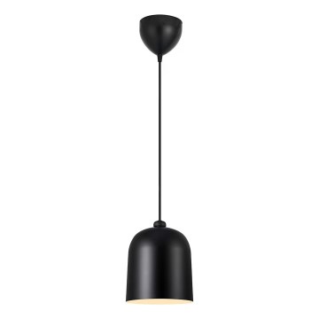 Nordlux - Pakabinamas šviestuvas su laidu ANGLE 1xE27/25W/230V juodas