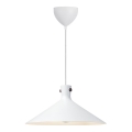 Nordlux - pakabinamas šviestuvas su laidu DORINA 1xE27/60W/230V baltas