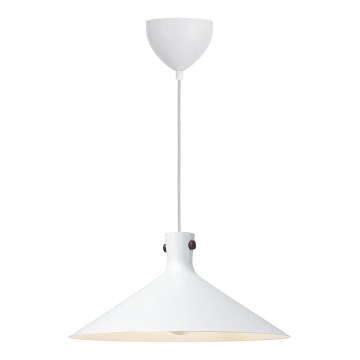 Nordlux - pakabinamas šviestuvas su laidu DORINA 1xE27/60W/230V baltas
