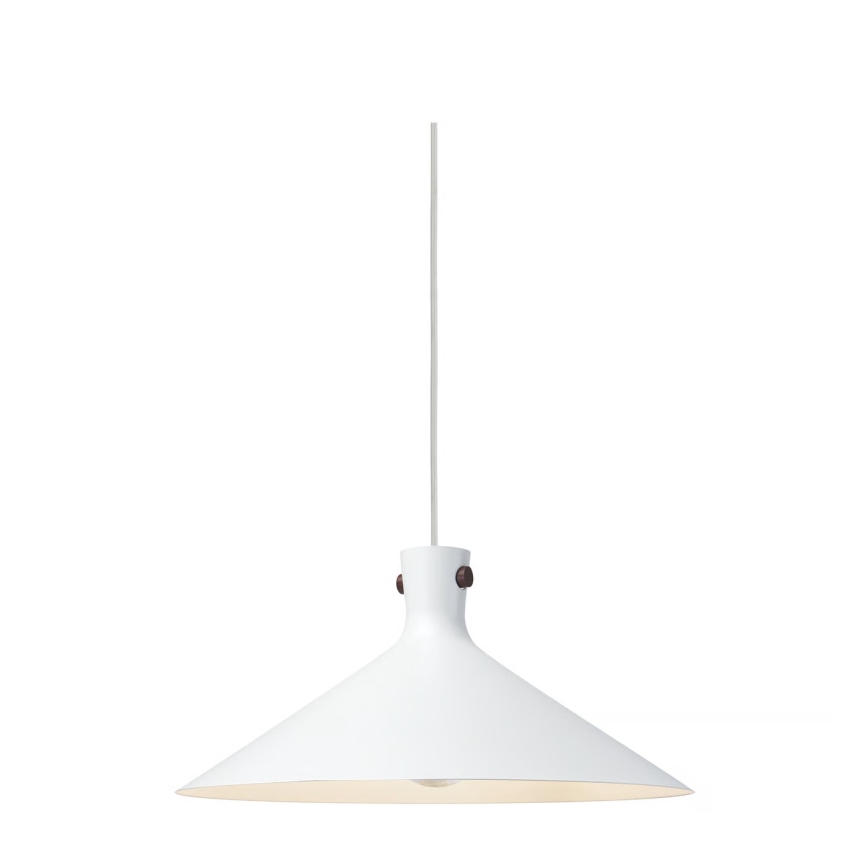 Nordlux - pakabinamas šviestuvas su laidu DORINA 1xE27/60W/230V baltas