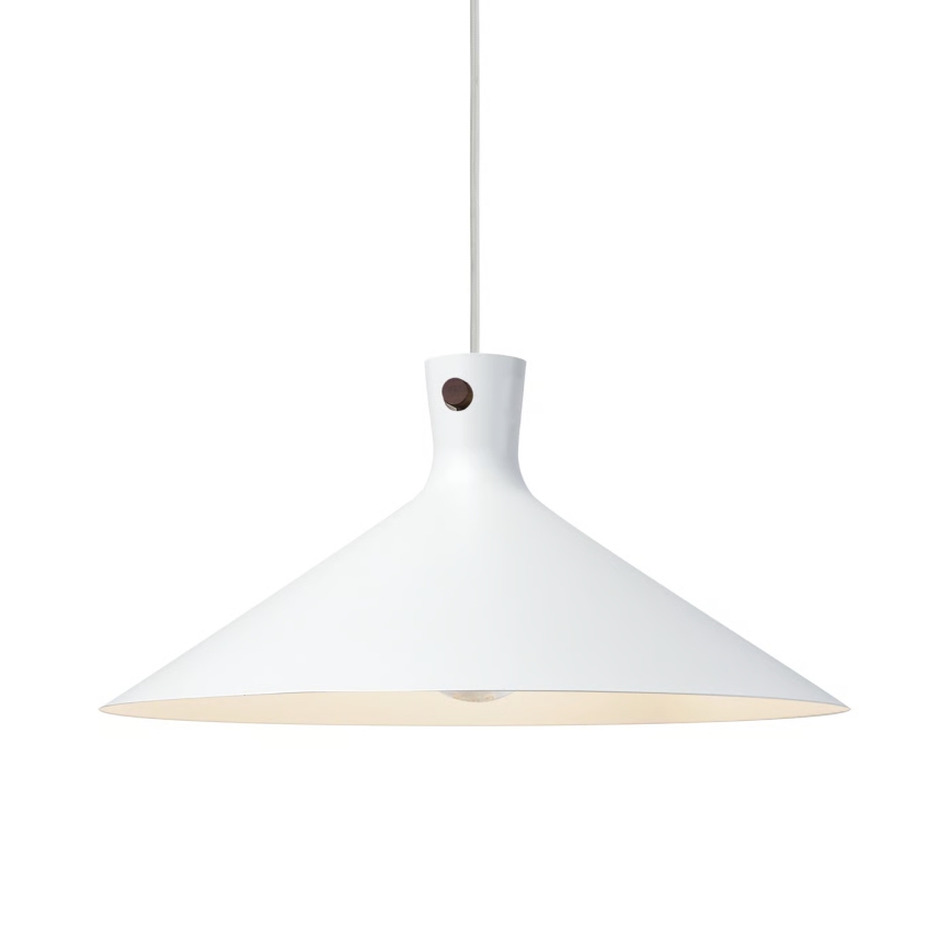Nordlux - pakabinamas šviestuvas su laidu DORINA 1xE27/60W/230V baltas