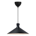 Nordlux - Pakabinamas šviestuvas su laidu DORINA 1xE27/60W/230V juodas