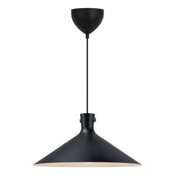 Nordlux - Pakabinamas šviestuvas su laidu DORINA 1xE27/60W/230V juodas