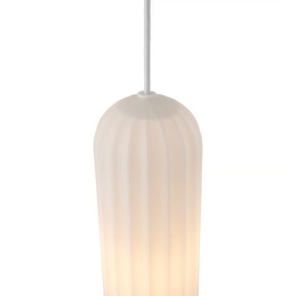 Nordlux - Pakabinamas šviestuvas su laidu MIELLA 1xE27/25W/230V baltas