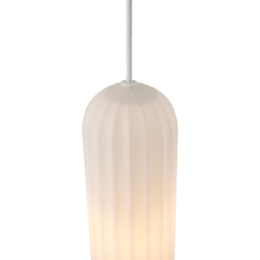 Nordlux - Pakabinamas šviestuvas su laidu MIELLA 1xE27/25W/230V baltas