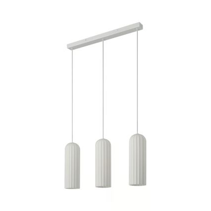 Nordlux - Pakabinamas šviestuvas su laidu MIELLA 3xE27/25W/230V baltas