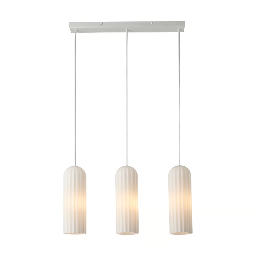 Nordlux - Pakabinamas šviestuvas su laidu MIELLA 3xE27/25W/230V baltas