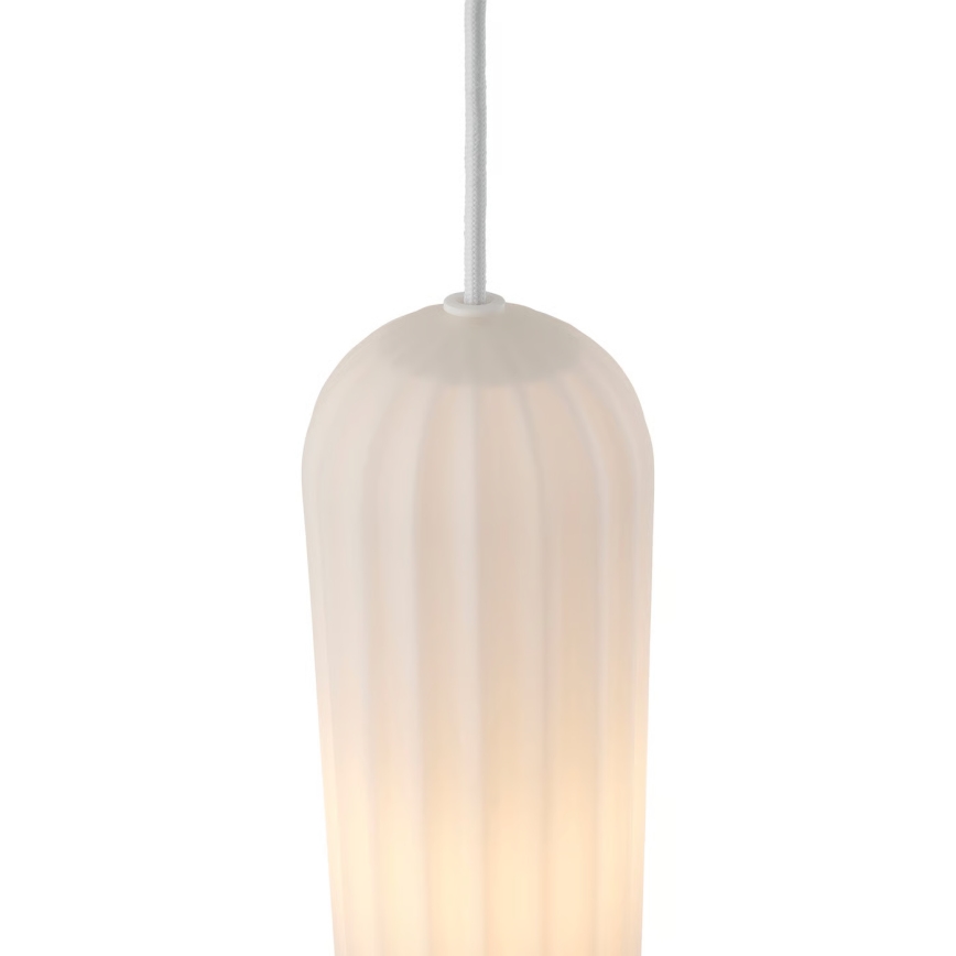 Nordlux - Pakabinamas šviestuvas su laidu MIELLA 3xE27/25W/230V baltas