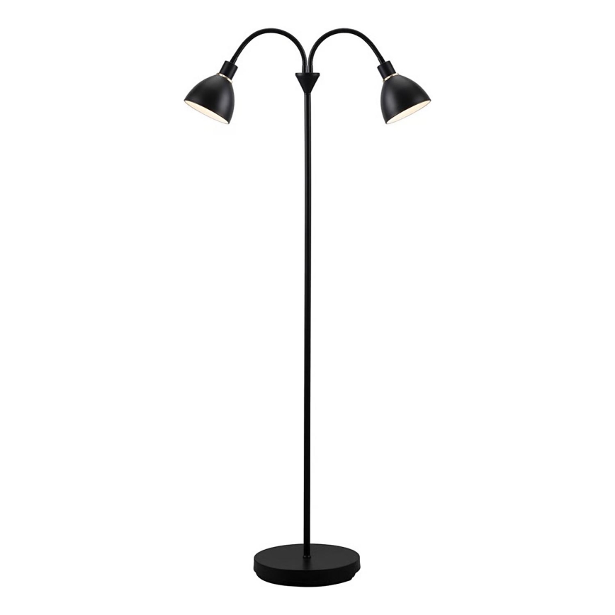 Nordlux - Pastatoma lempa RAY 2xE14/25W/230V juoda