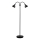 Nordlux - Pastatoma lempa RAY 2xE14/25W/230V juoda
