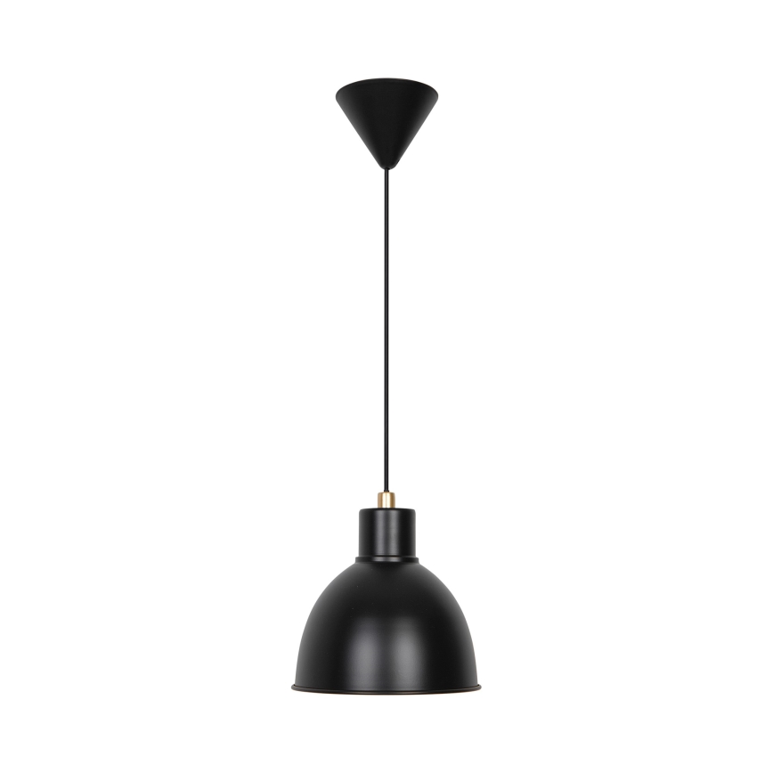 Nordlux - POP pakabinamas šviestuvas ant laido 1xE27/40W/230V juodas