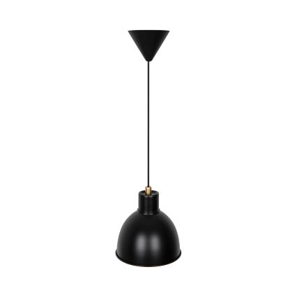 Nordlux - POP pakabinamas šviestuvas ant laido 1xE27/40W/230V juodas