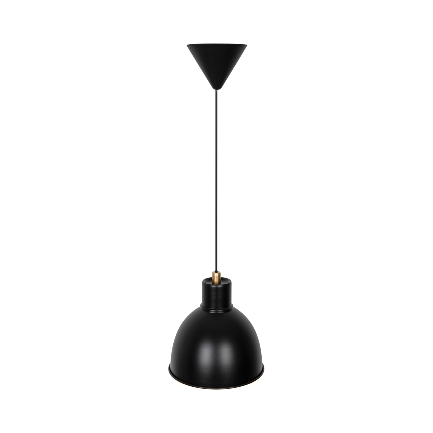 Nordlux - POP pakabinamas šviestuvas ant laido 1xE27/40W/230V juodas