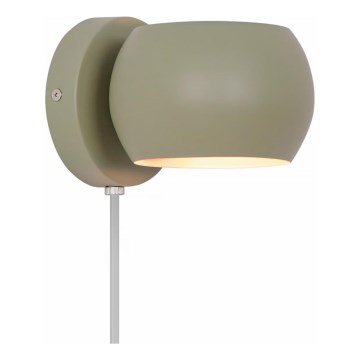 Nordlux - Pritemdomas sieninis akcentinis šviestuvas BELIR 1xG9/5W/230V žalia