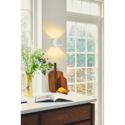 Nordlux - Pritemdomas sieninis akcentinis šviestuvas BELIR 1xG9/5W/230V balta
