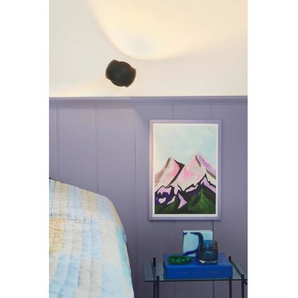 Nordlux - Pritemdomas sieninis akcentinis šviestuvas BELIR 1xG9/5W/230V juodas
