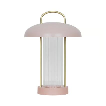 Nordlux - LED įkraunama jutiklinė stalinė lempa MIRANO, su reguliuojamu ryškumu, LED/3W/3,7V, rožinė