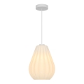 Nordlux - SALLINO pakabinamas šviestuvas ant laido 1xE27/15W/230V skersmuo 24 cm balta