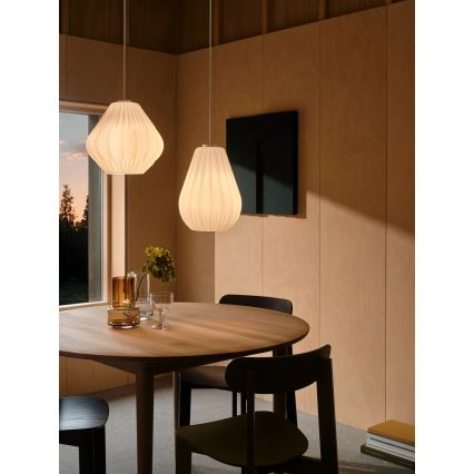 Nordlux - SALLINO pakabinamas šviestuvas ant laido 1xE27/15W/230V skersmuo 24 cm balta