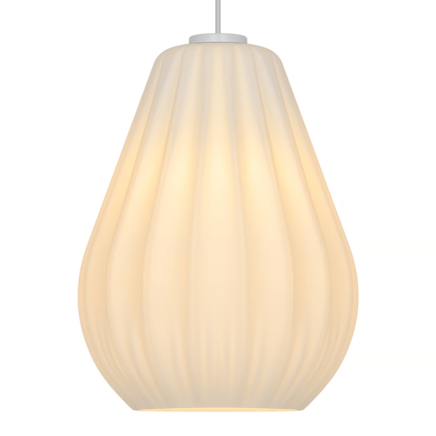 Nordlux - SALLINO pakabinamas šviestuvas ant laido 1xE27/15W/230V skersmuo 24 cm balta