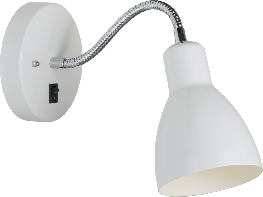 Nordlux - Siena flexible Akcentinis šviestuvas CYCLONE 1xE14/15W/230V balta