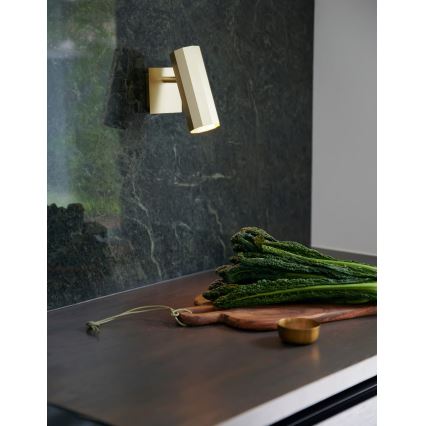 Nordlux - Sieninis akcentinis šviestuvas ALANIS 1xGU10/15W/230V auksas