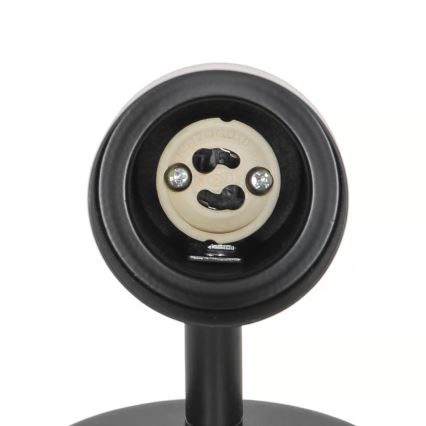 Nordlux - Sieninis akcentinis šviestuvas BOSTON 1xGU10/5W/230V juoda