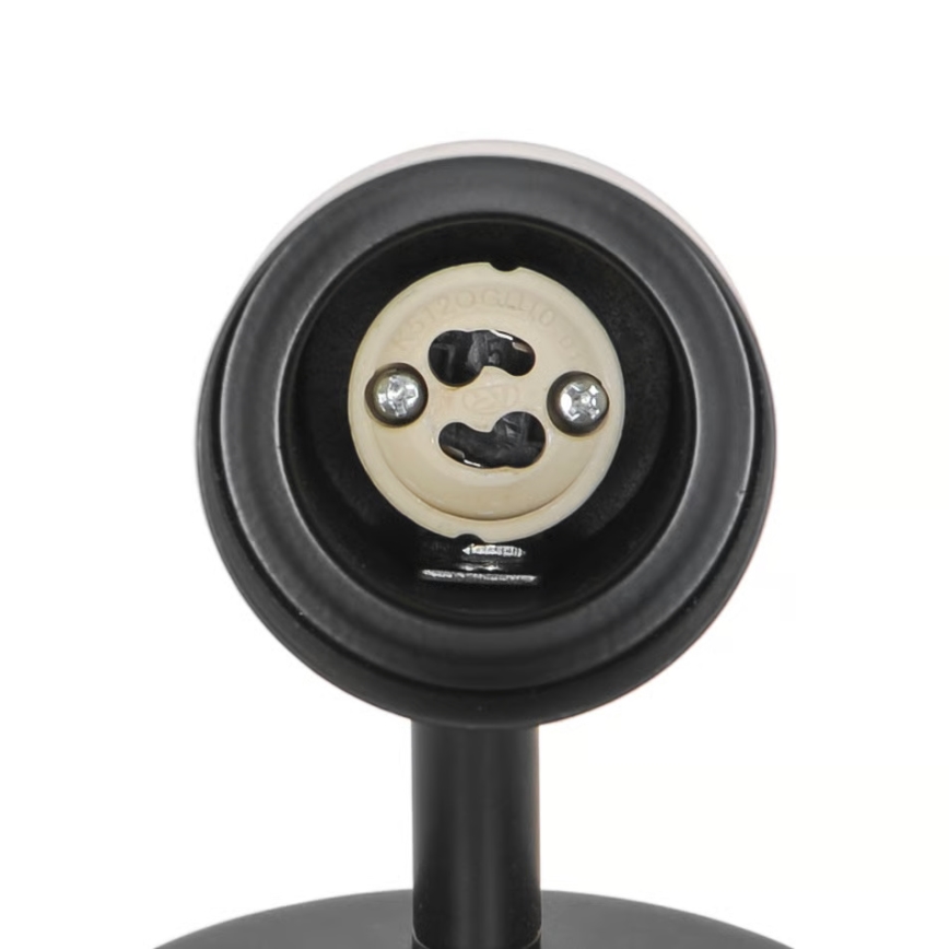 Nordlux - Sieninis akcentinis šviestuvas BOSTON 1xGU10/5W/230V juoda
