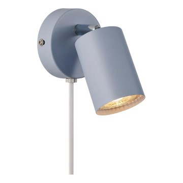 Nordlux - Sieninis akcentinis šviestuvas EXPLORE 1xGU10/7W/230V mėlyna